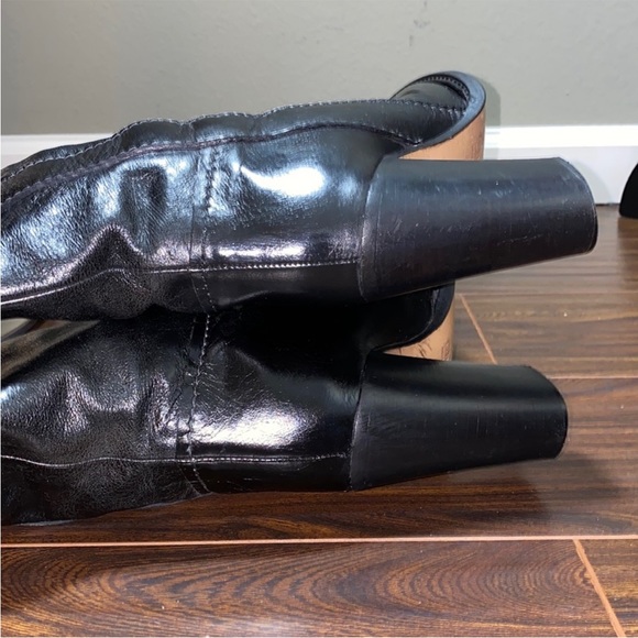Beautiful Black Chloe Boots size 38 1/2 which is a size 8 1/2 . EUC / no box - Picture 9 of 11